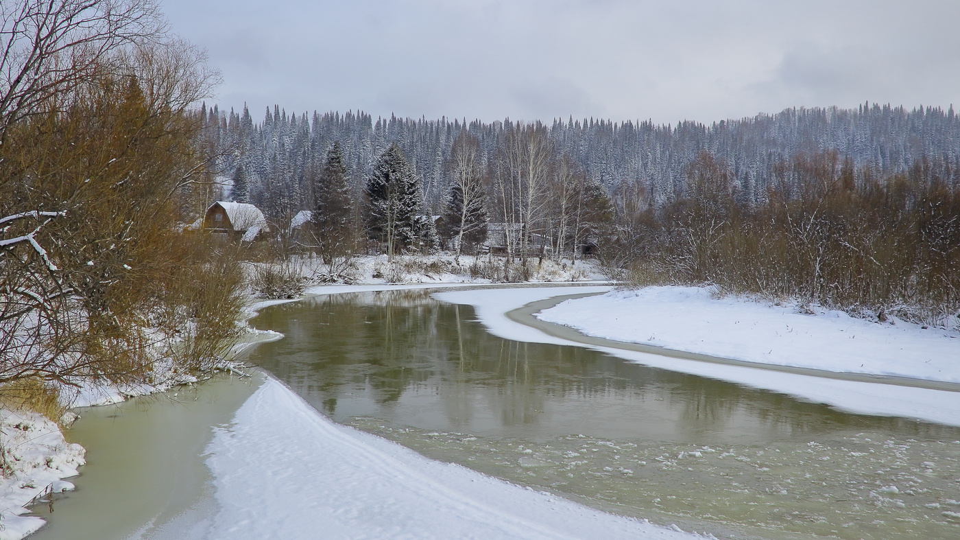 Первый снег как первый поцелуй