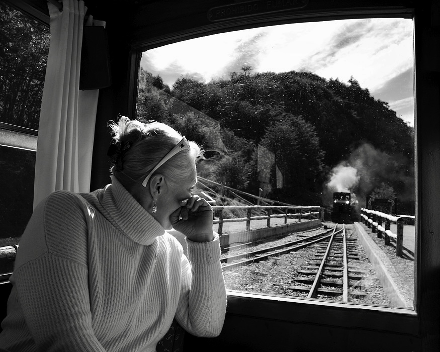 Из окна поезда