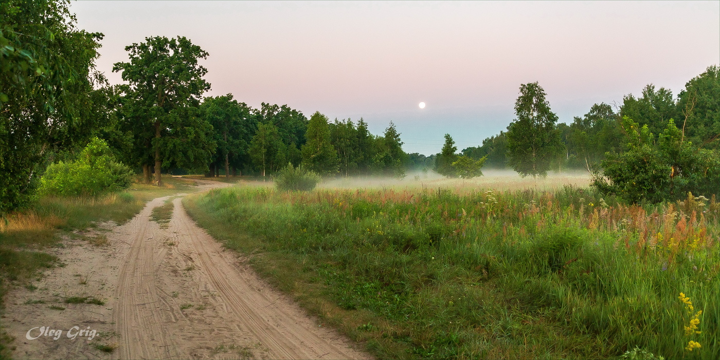 Я гуляю с рассветом по лету...