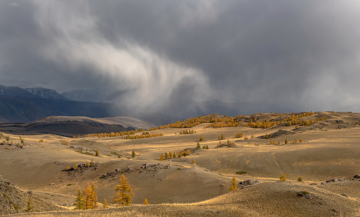 Снеговая туча.