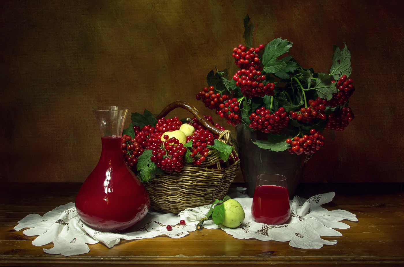 Калиновый сок....