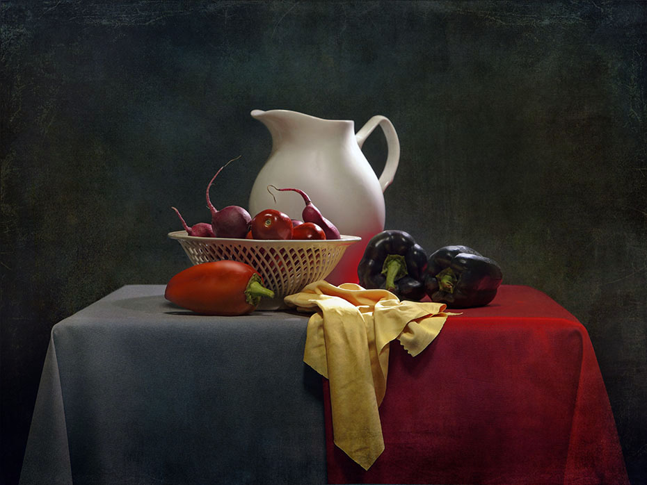 с чёрным перцем