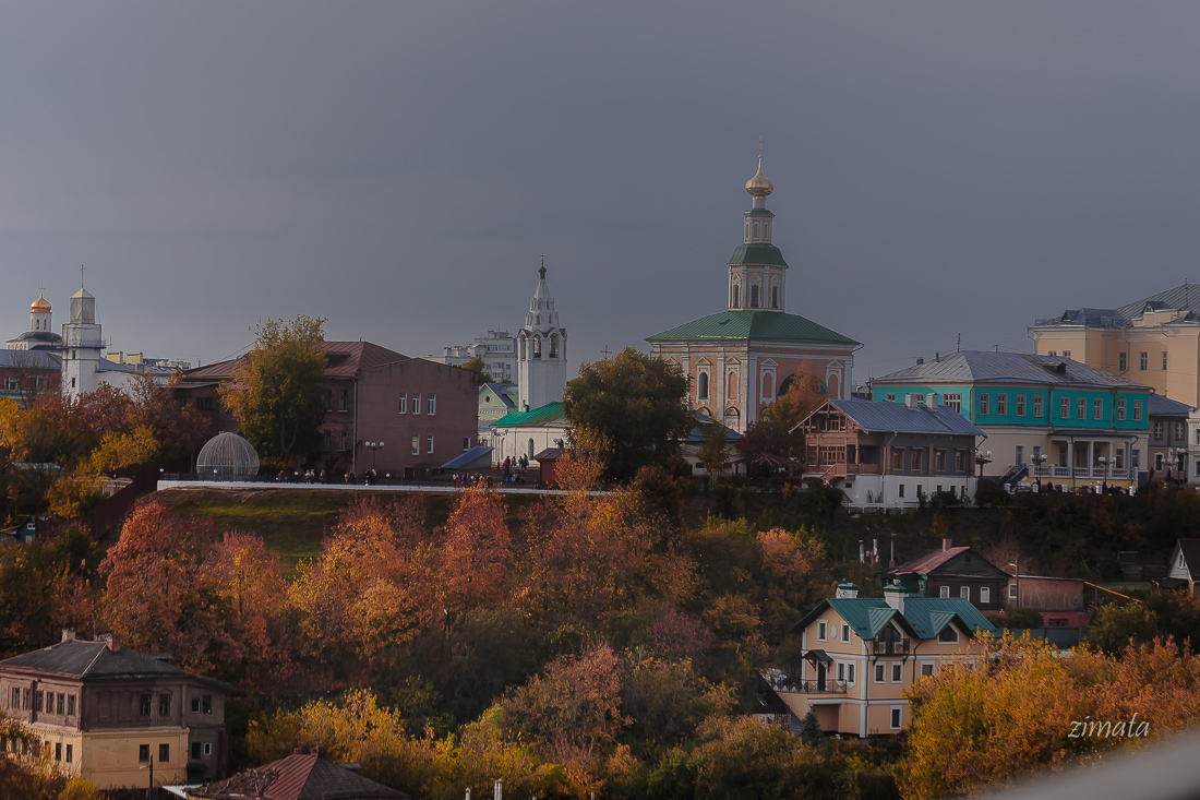 вид на город Владимир
