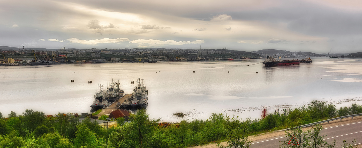 Кольский залив.