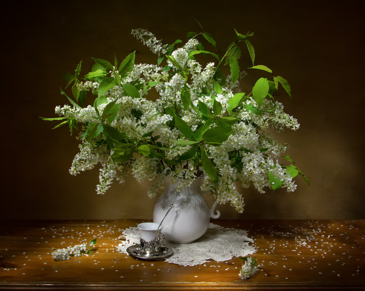 Весенний снег...