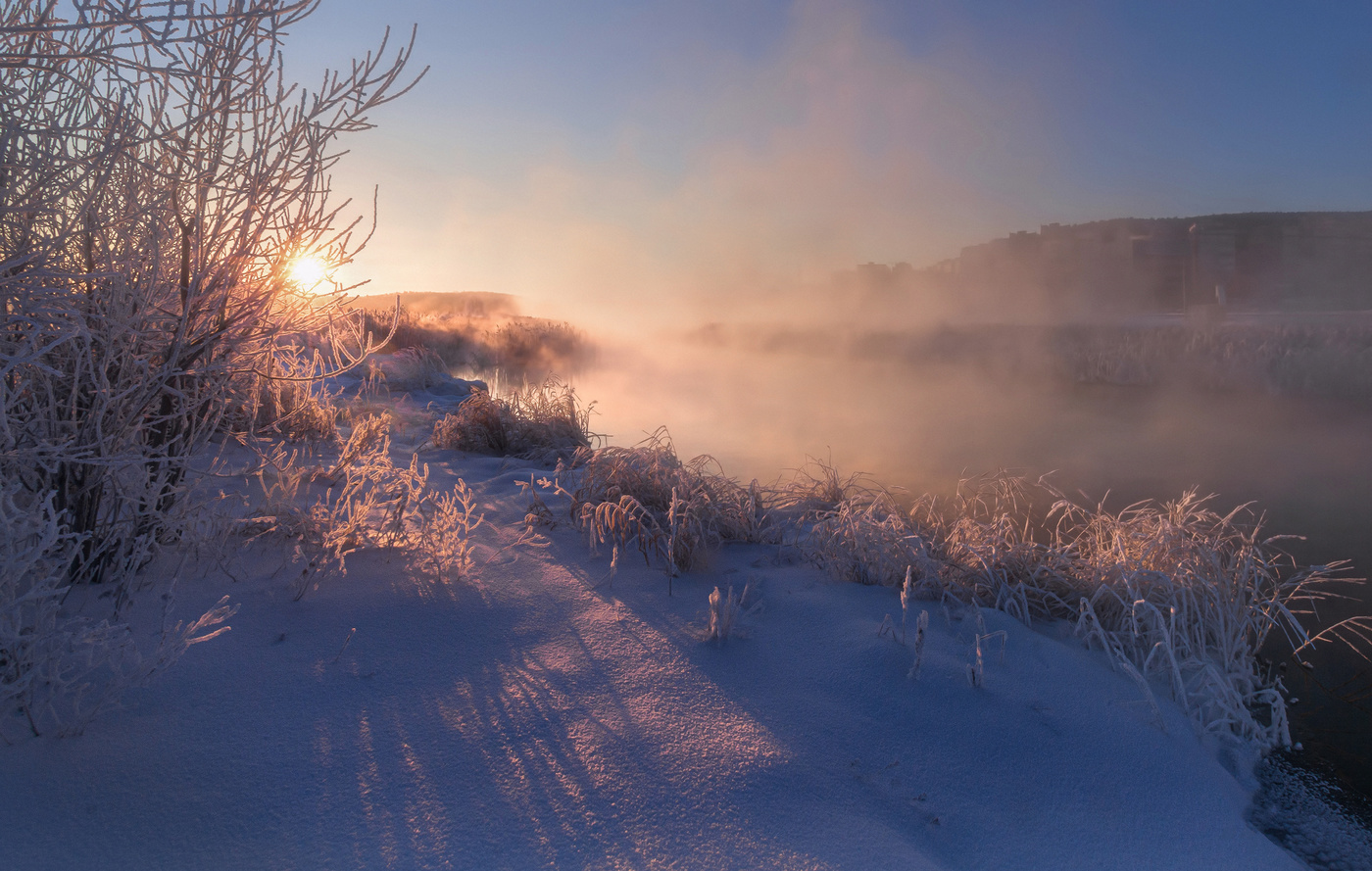 Город в тумане
