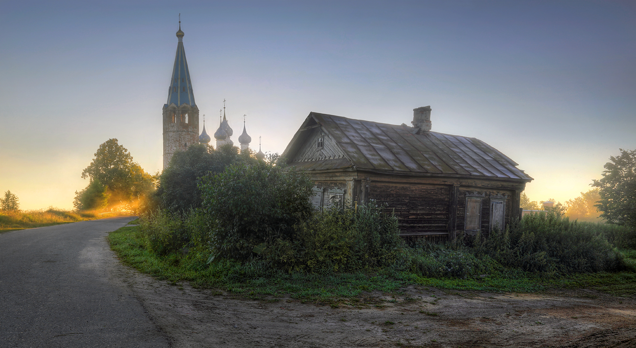 "Деревенское утро.."