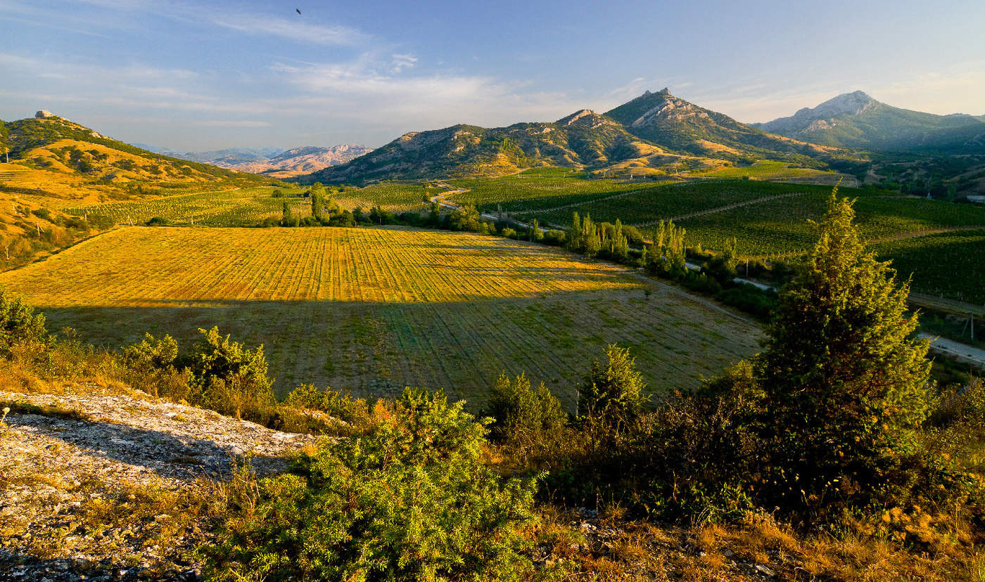 Рассвет в долине