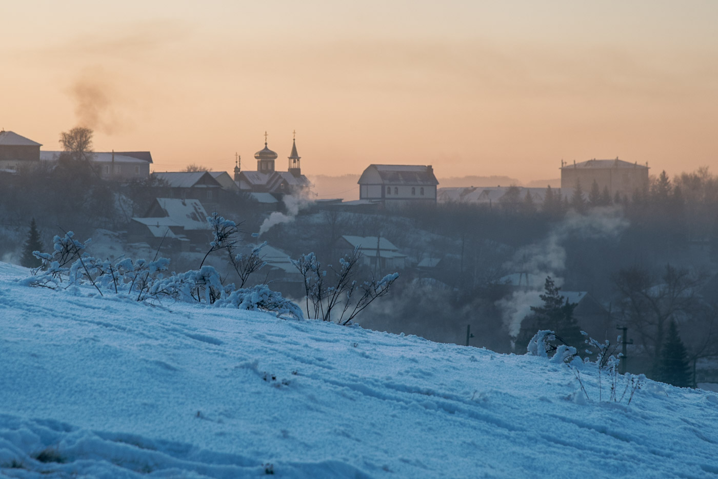 Морозное утро