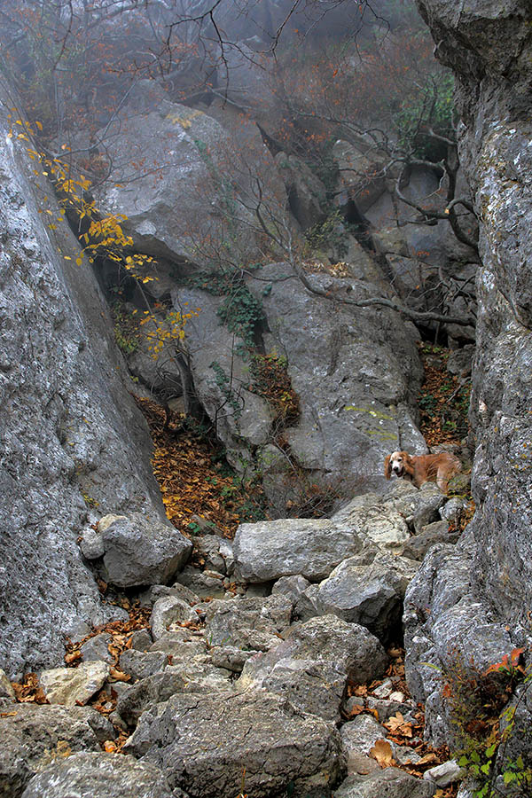 У перевала Чертова лестница