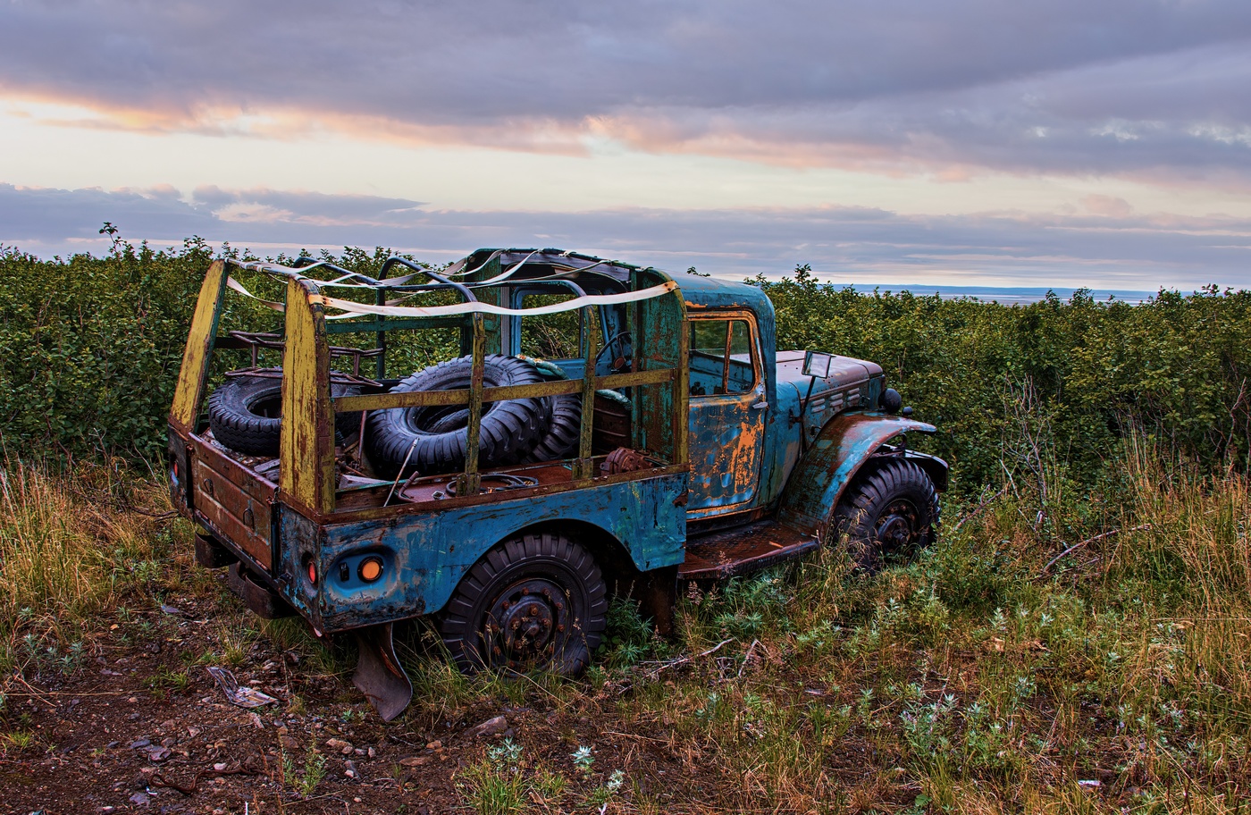 Последняя стоянка ветерана.