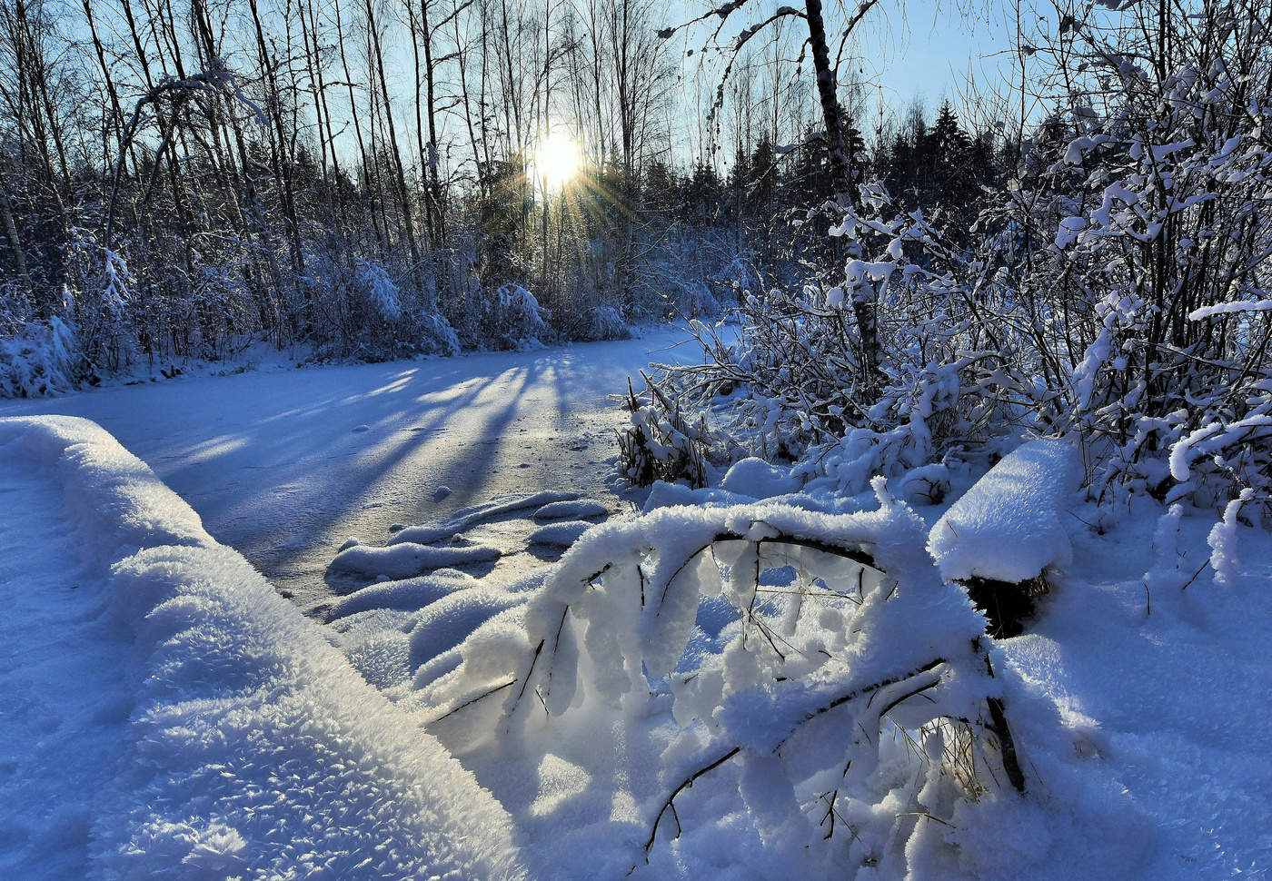 "Прекрасен зимний, тихий вечер ..."