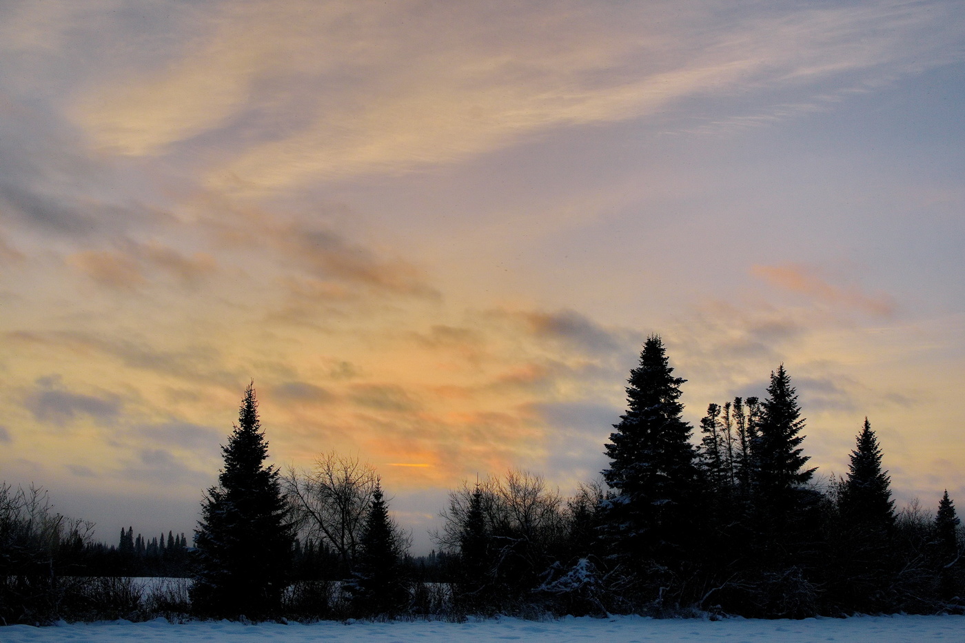 Вечерняя заря.