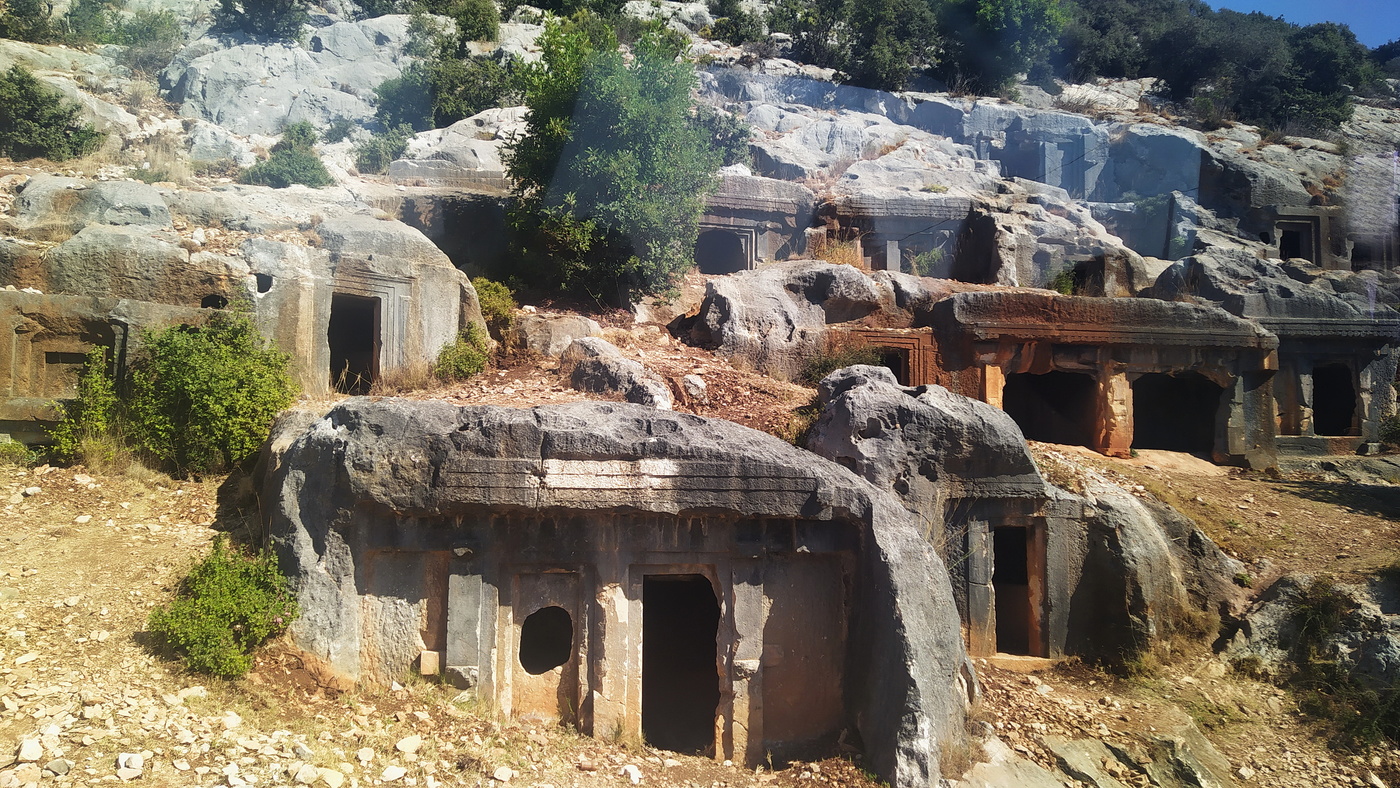 Гробницы в Демре Турция