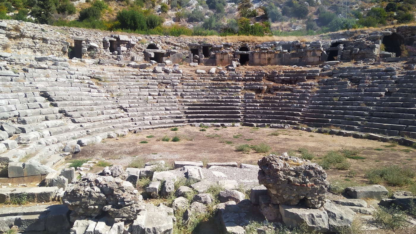 Древний греко-римский театр в Демре — Турция