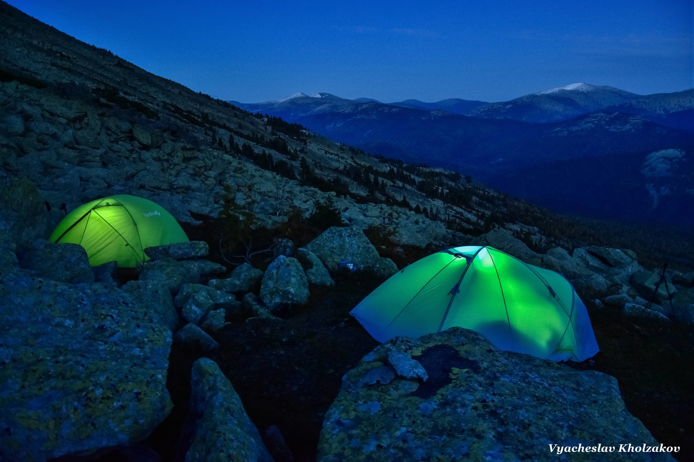 Спокойной ночи в горы