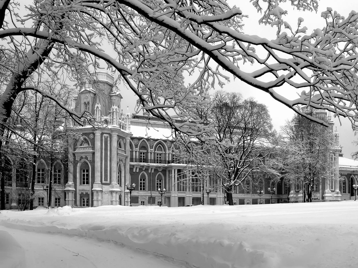 Зима в Царицыно