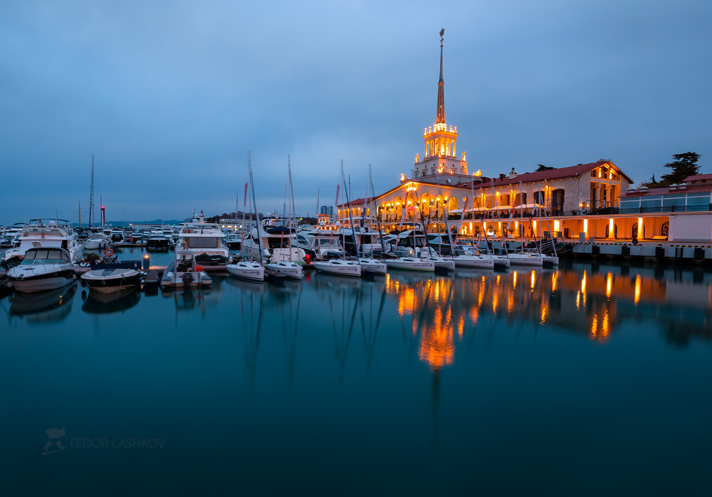 Морской порт в Сочи