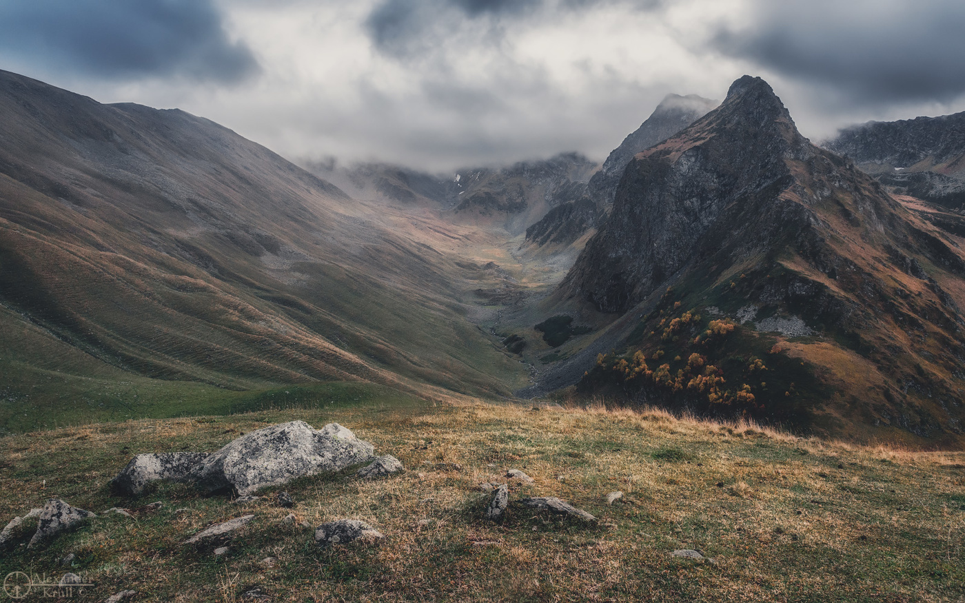 Непогода в горах, непогода...
