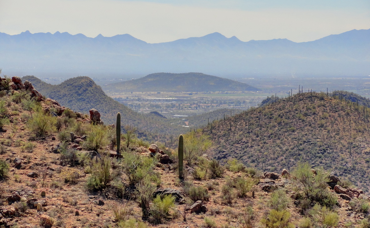 зимний рассвет. Аризона