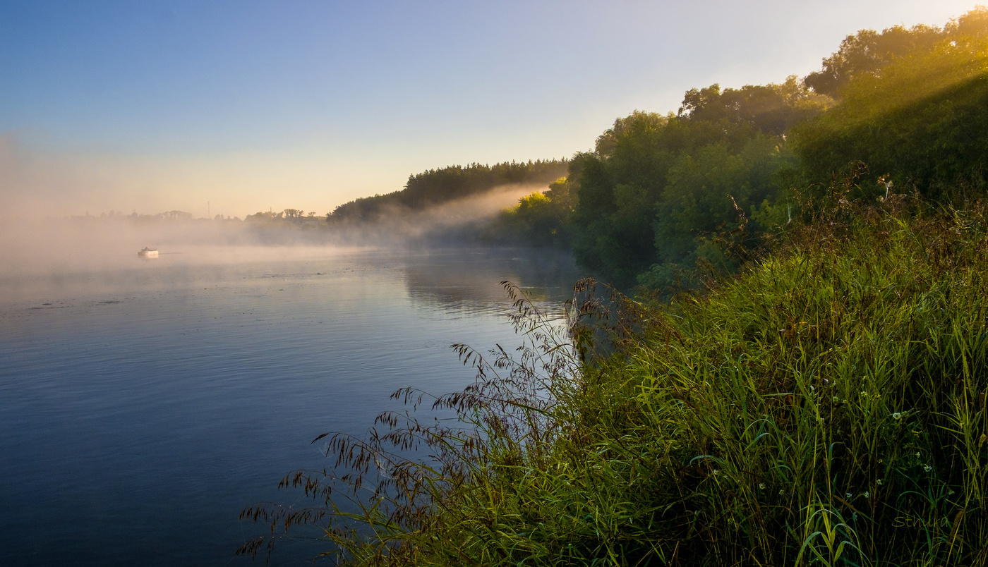 Утро на Оке.