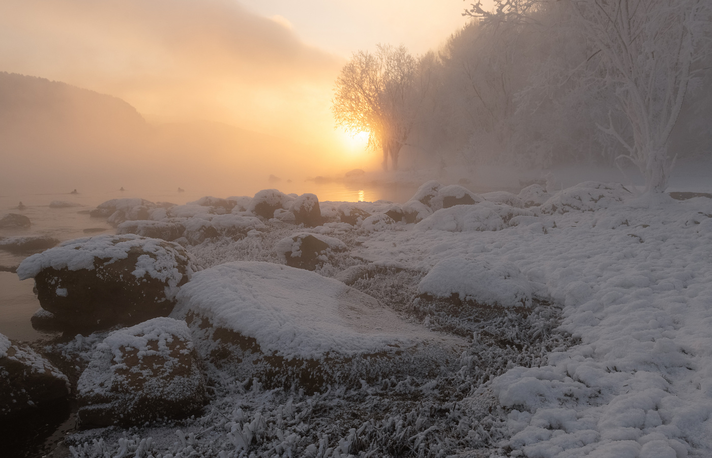 Сибирские морозы.