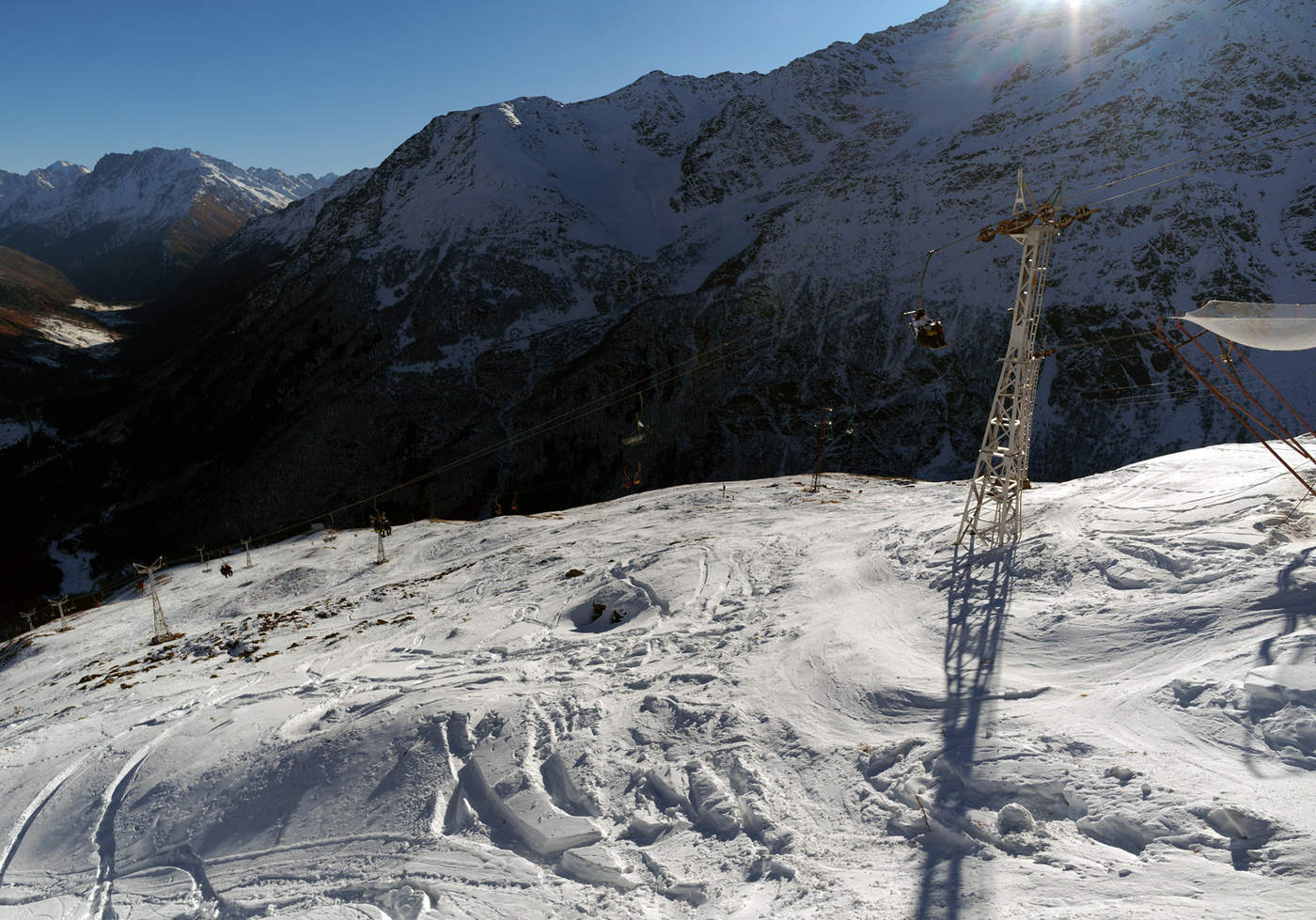 Утро на Чегете