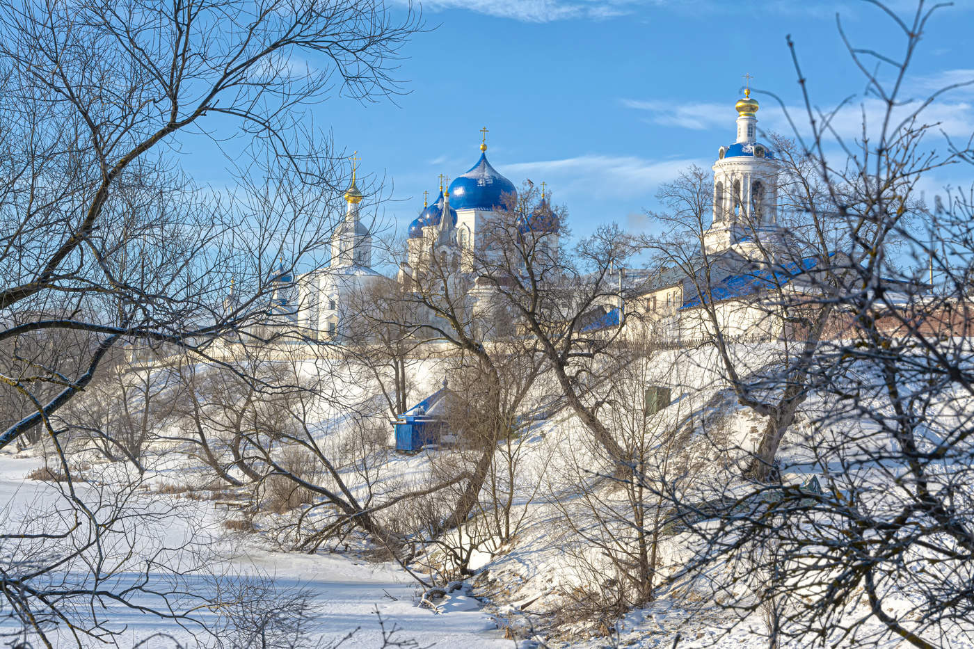 Зима в Боголюбово