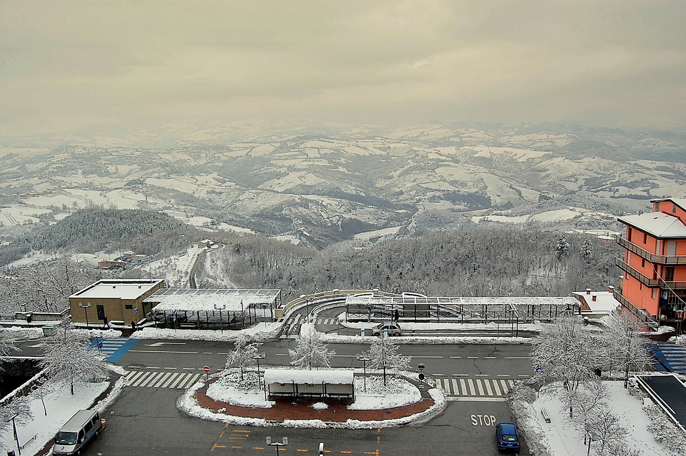 Вид на горы из Сан-Марино