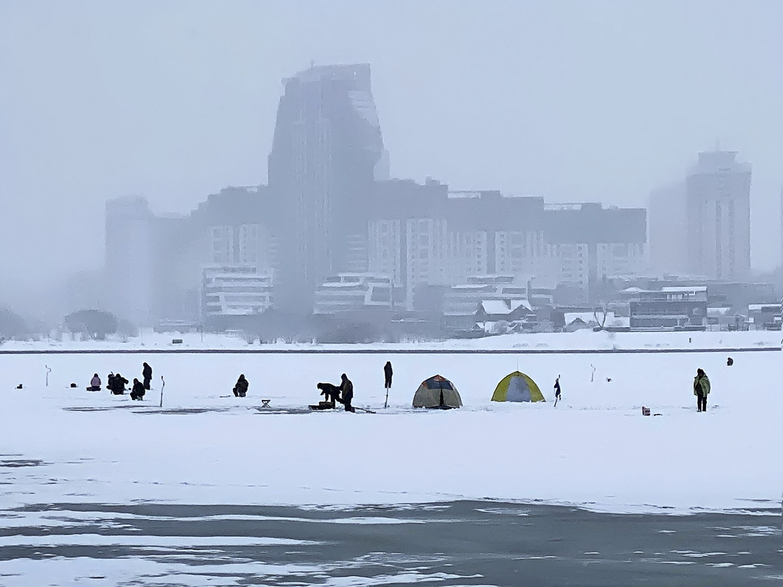 Январь в Минске