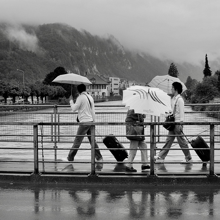 Пешеходы, переходы