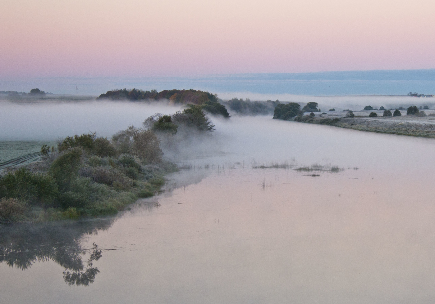 Туман над молочной рекой...