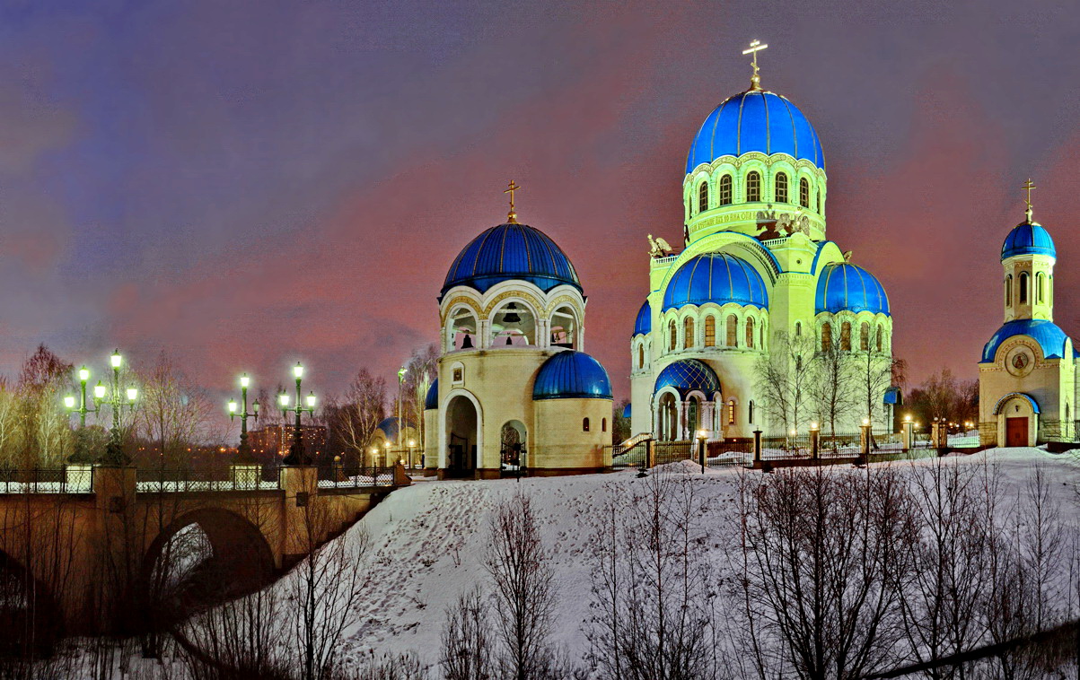 Храм Живоначальной Троицы на Борисовских прудах.