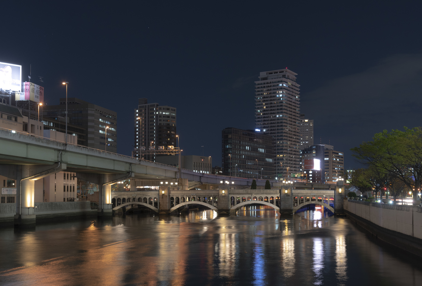 Ночная Осака