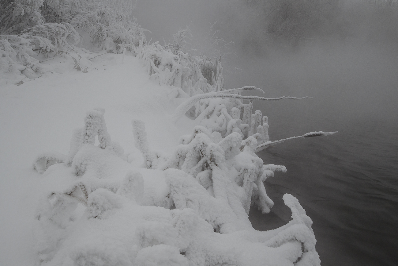 Суровый январь