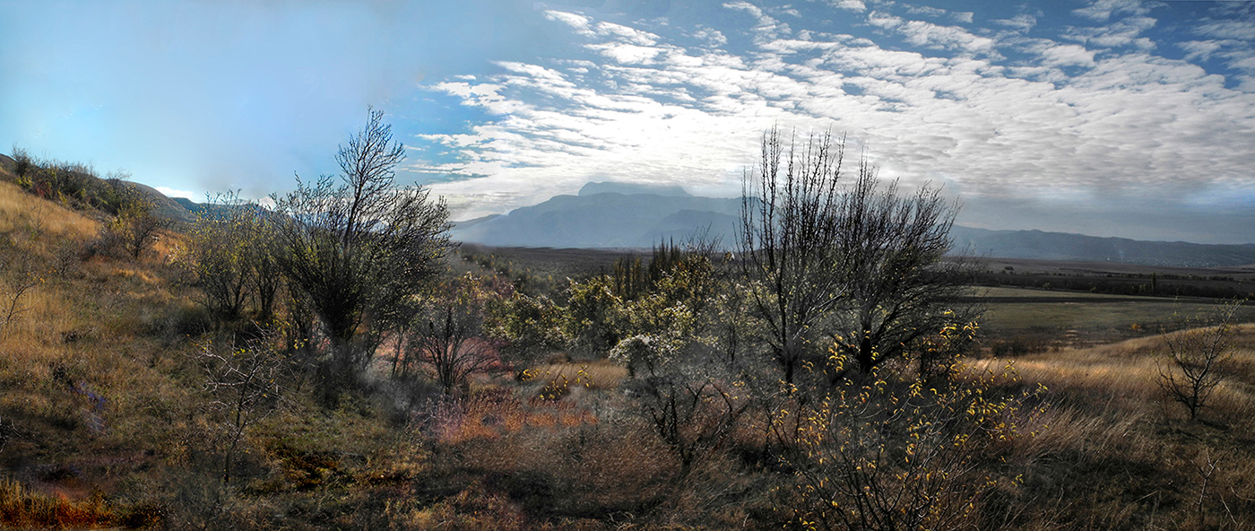 Панорама рассвета