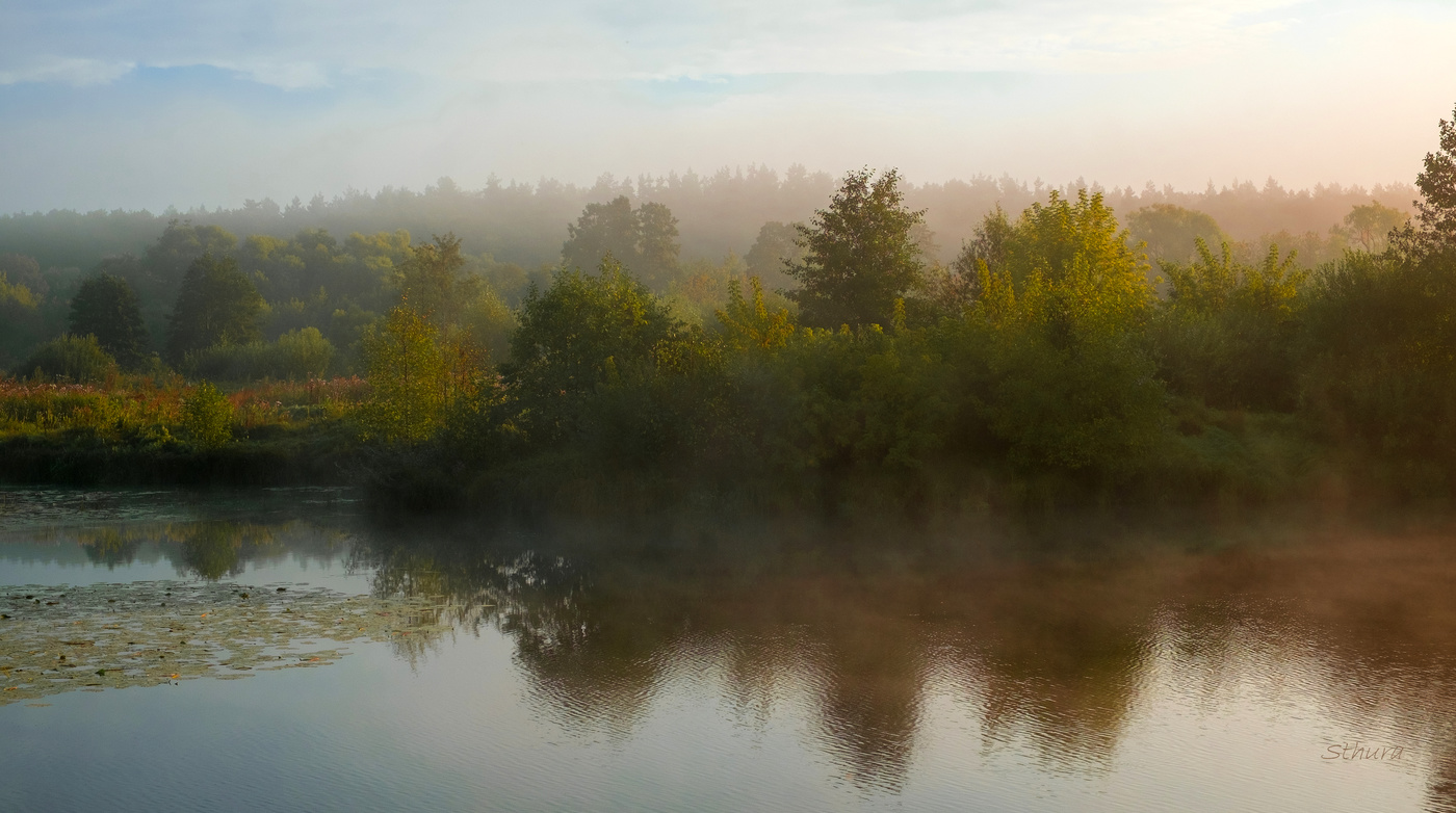 Утренний пейзаж.