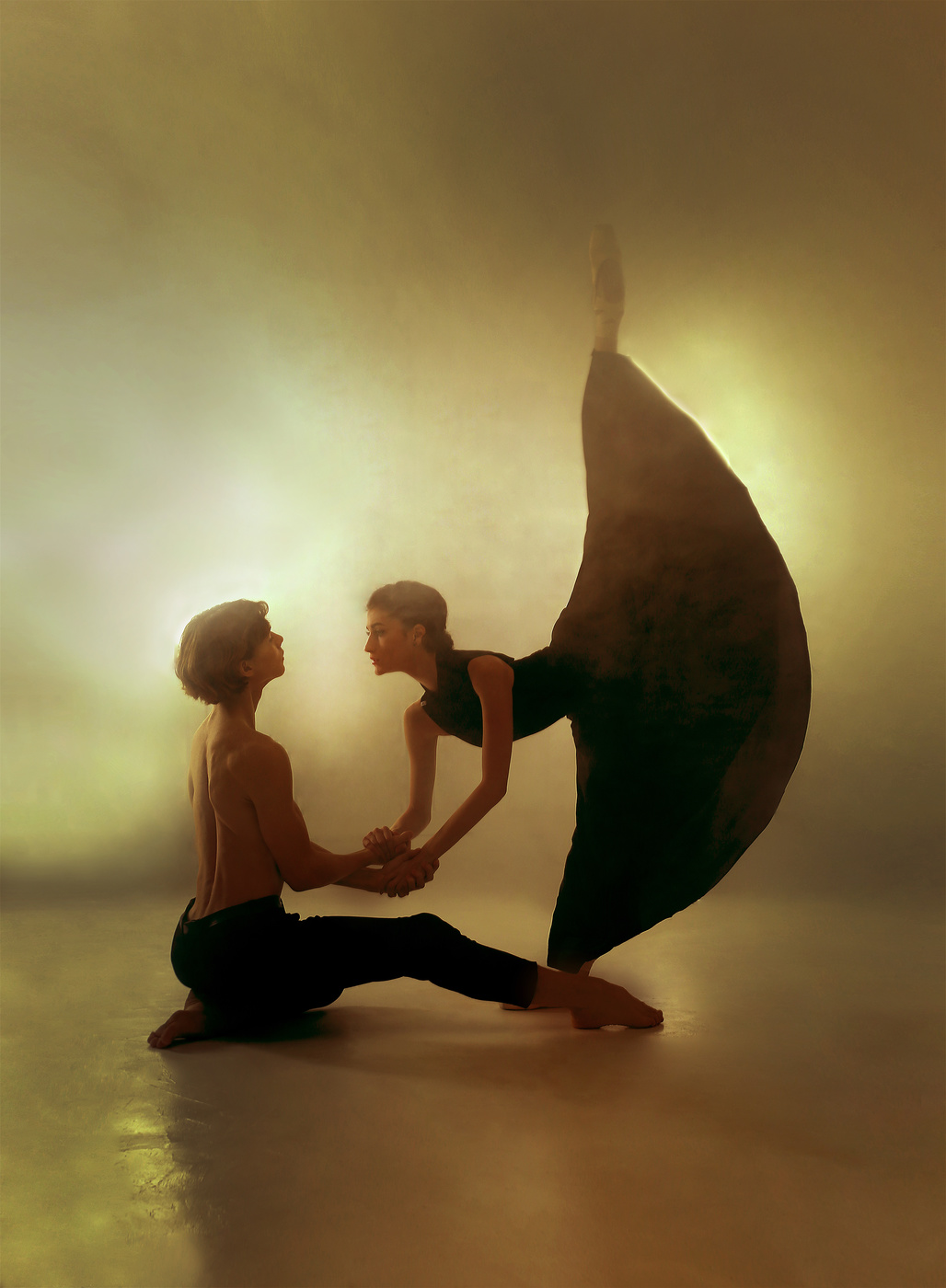 Танцы вдвоем....