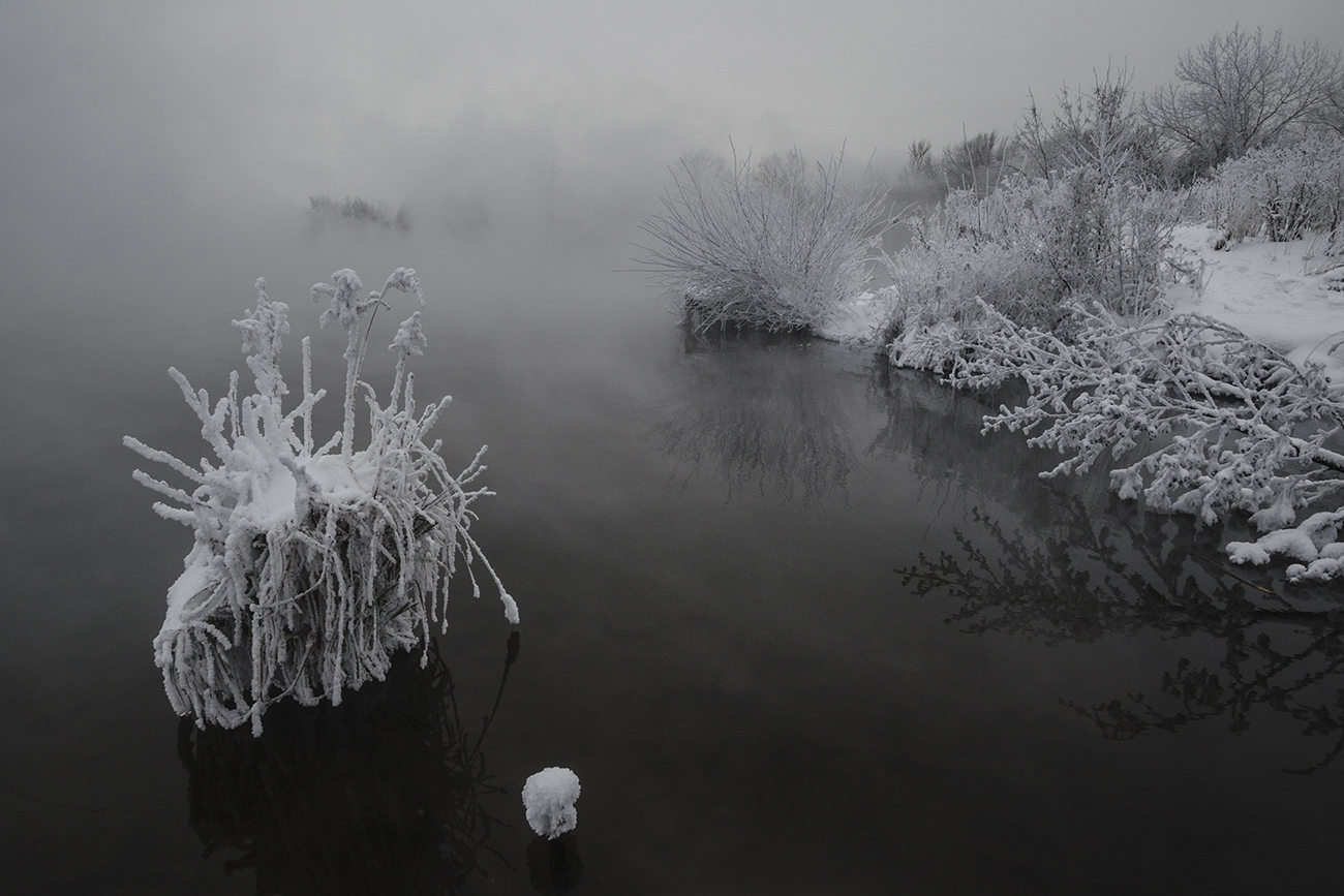 В холодных объятьях января