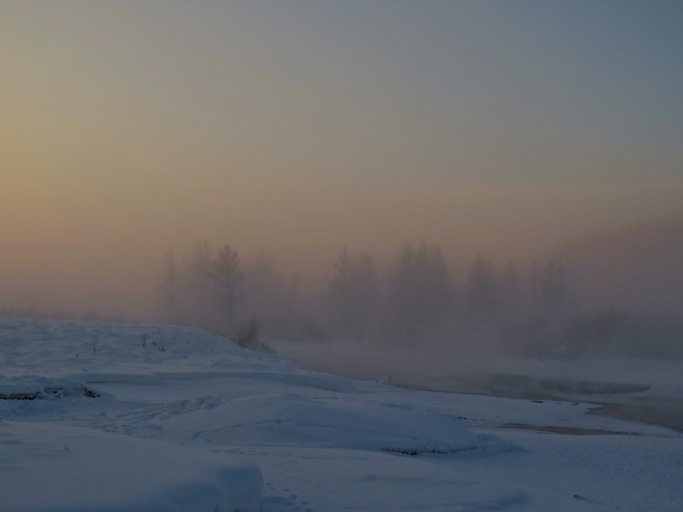 Морозный рассвет