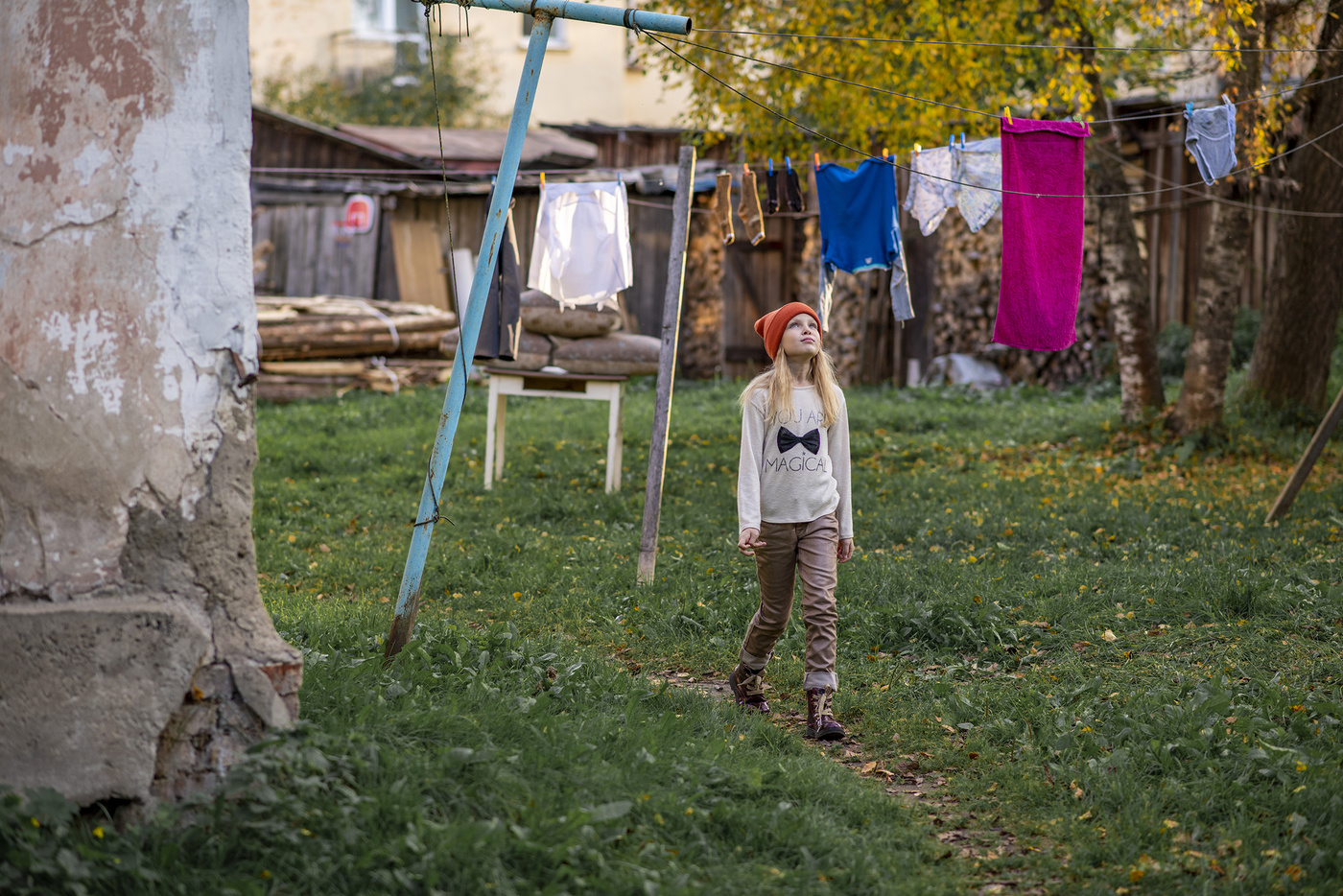 Прогулка по старому двору