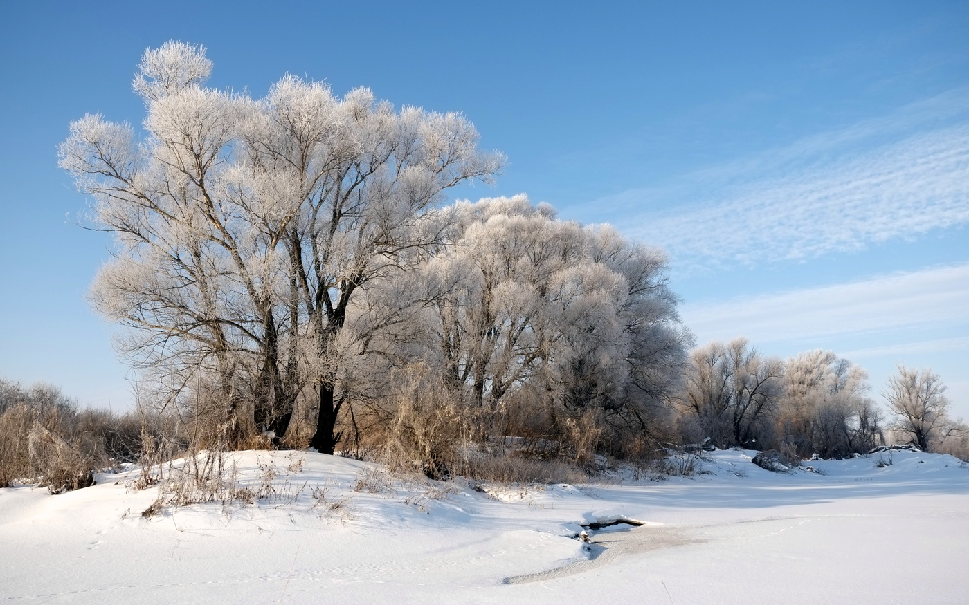 Зимний пейзаж.