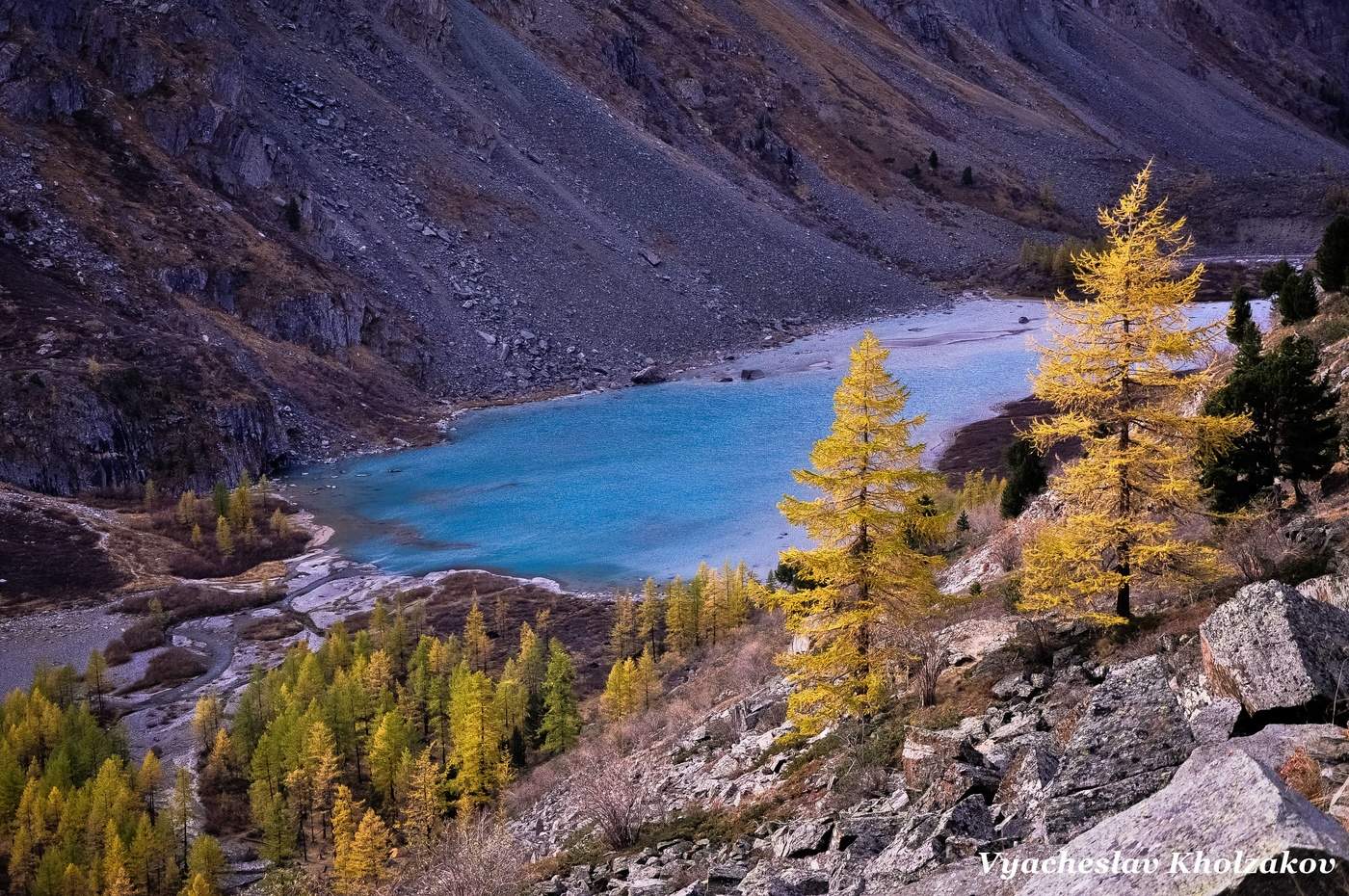 Осень, Верхнее Шавлинское озеро