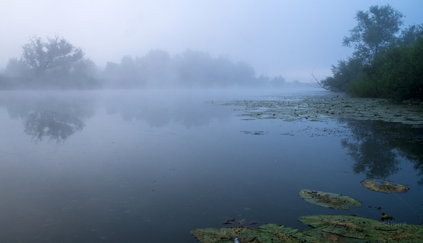 Утренний пейзаж.