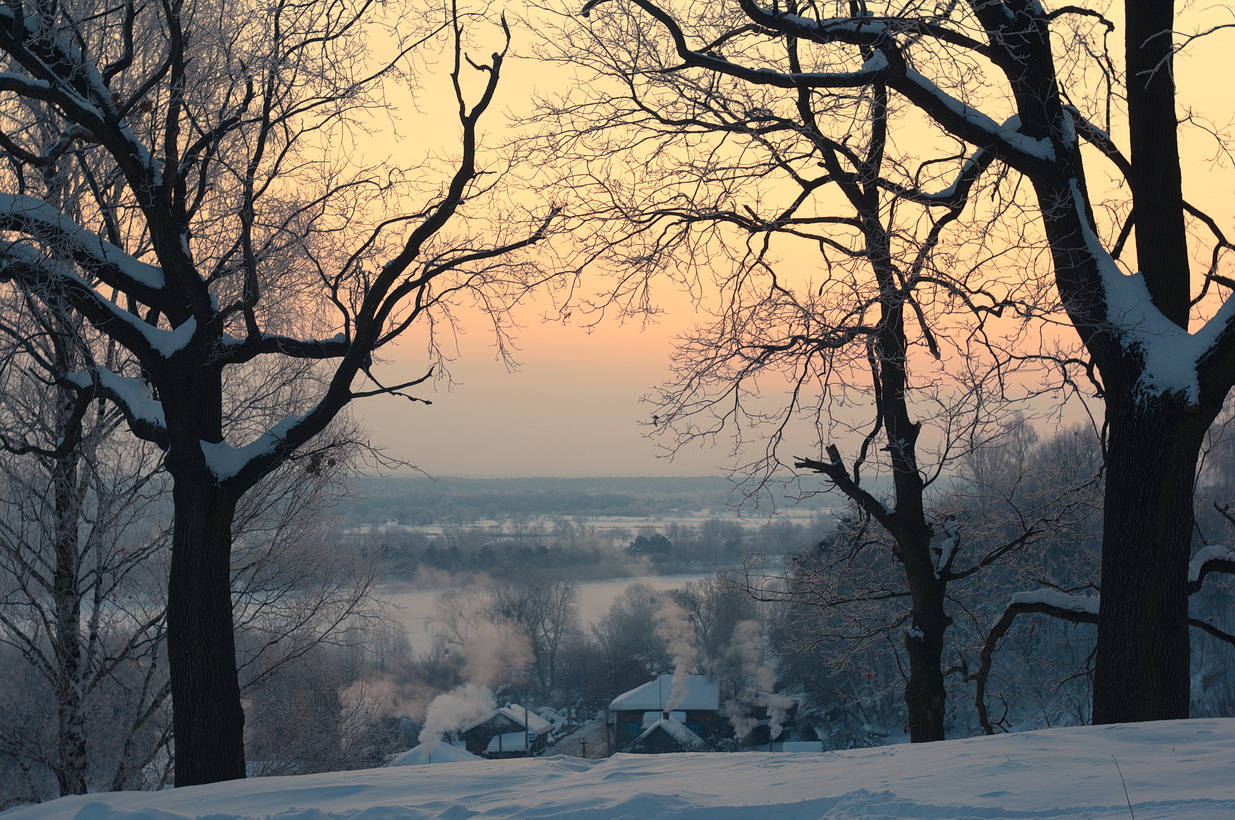 Морозное утро