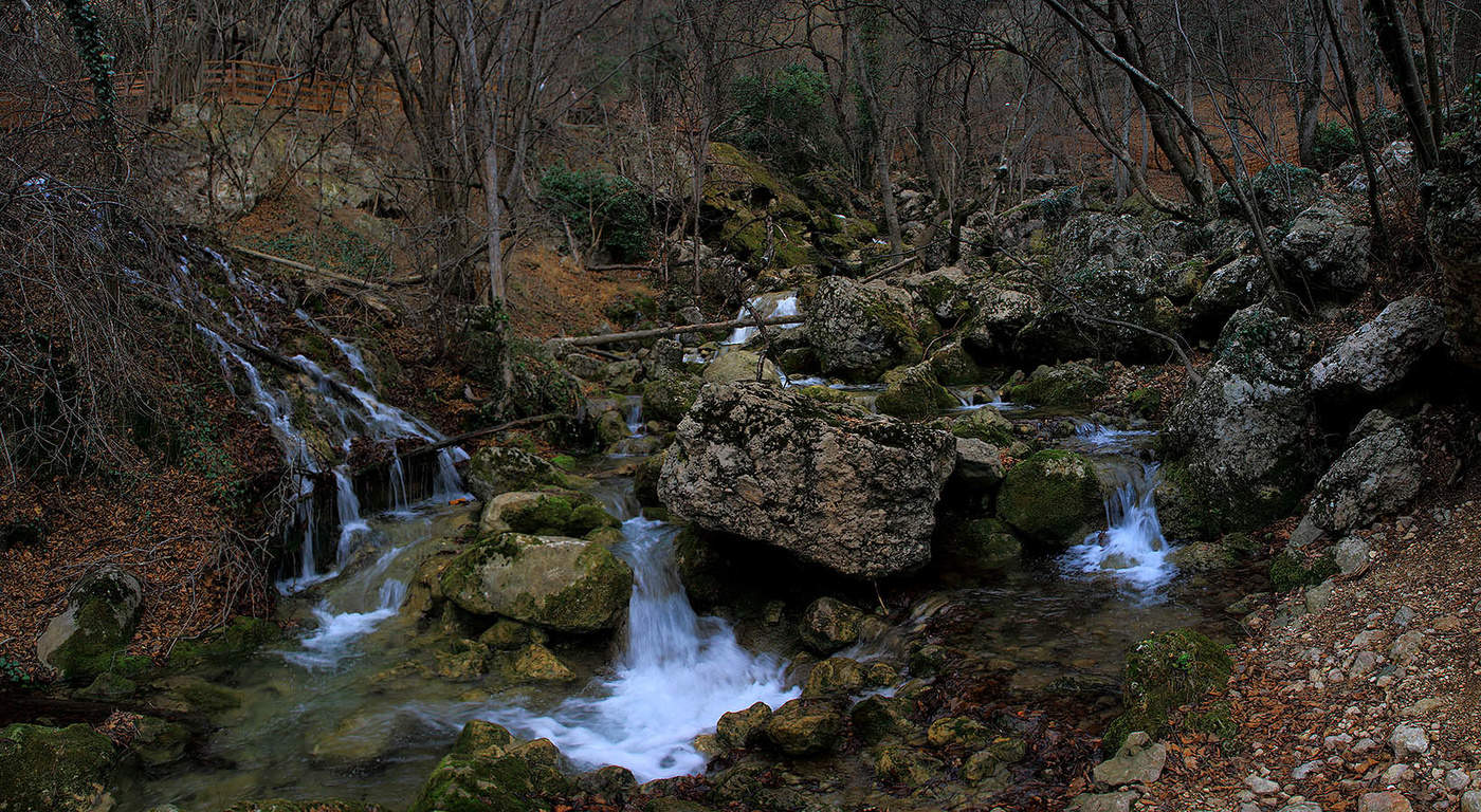 В Кизилкобинском ущелье