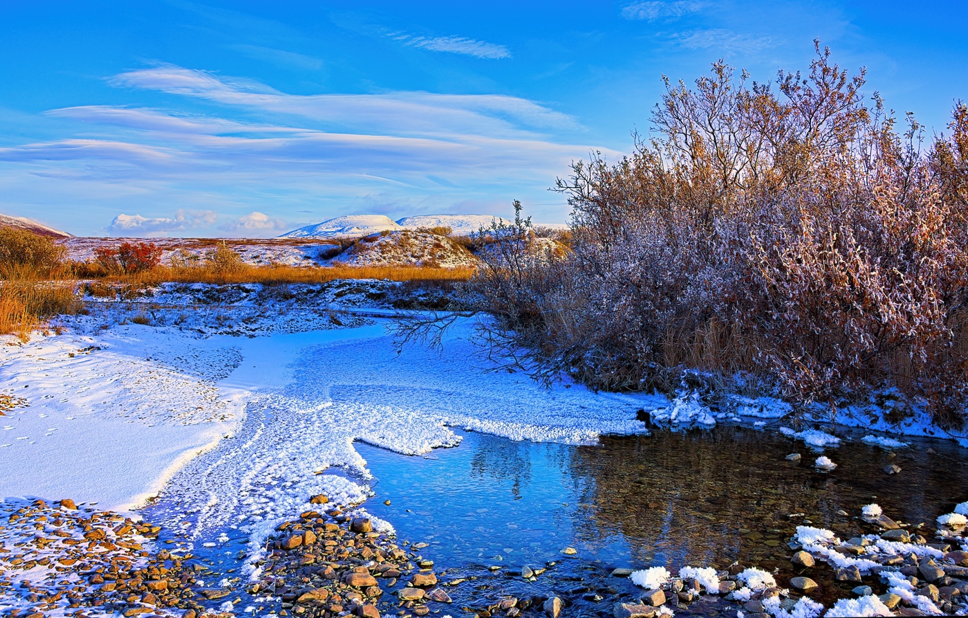 Первый лёд.