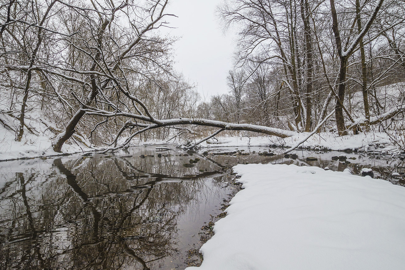 Воронка в январе