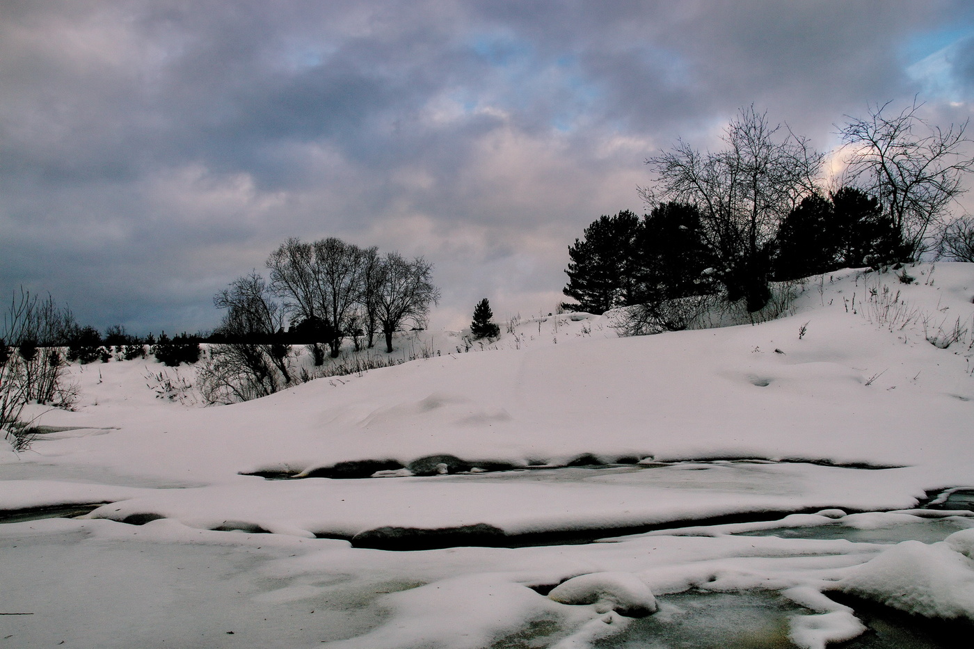 Первые проталины.