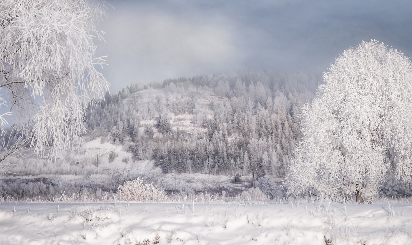 Зима на старице Усени